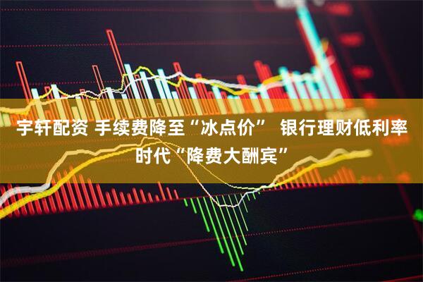 宇轩配资 手续费降至“冰点价”  银行理财低利率时代“降费大酬宾”
