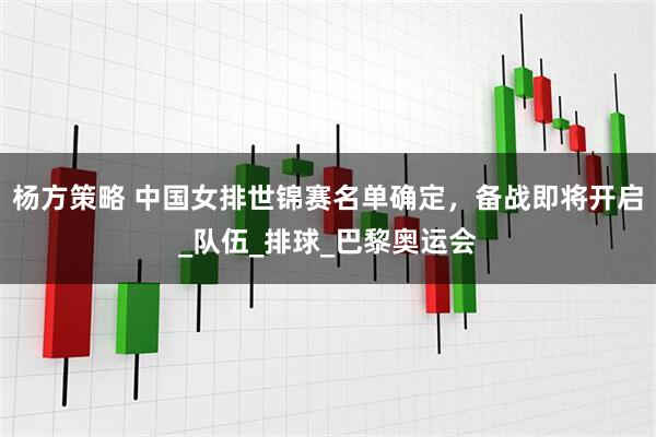 杨方策略 中国女排世锦赛名单确定，备战即将开启_队伍_排球_巴黎奥运会