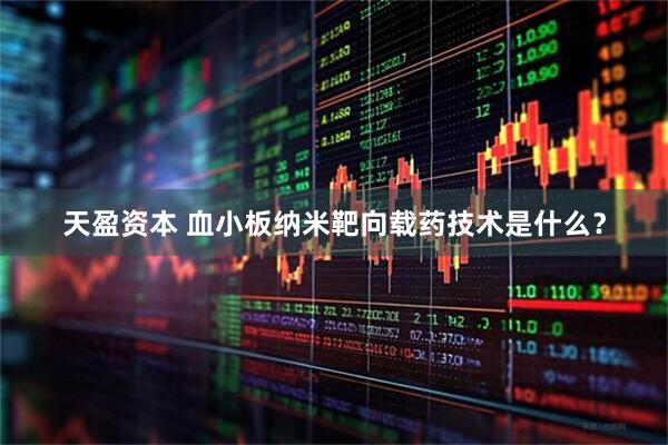 天盈资本 血小板纳米靶向载药技术是什么？
